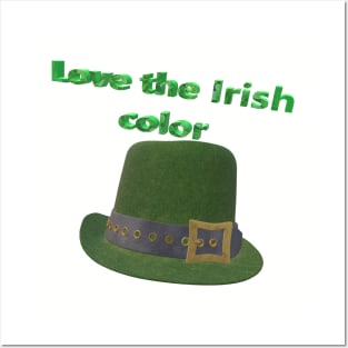 St. Patrick's Day Irish, Green Color Posters and Art